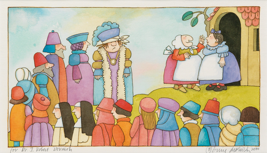 TOMIE dePAOLA. The next morning all the townspeople were back at Strega Nonas.